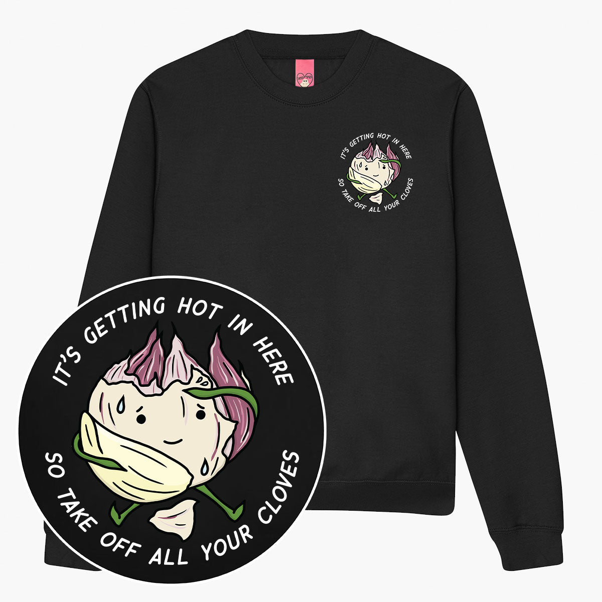 It's Getting Hot Sweatshirt (Unisex)-Printed Clothing, Printed Sweatshirt, JH030-Sassy Spud