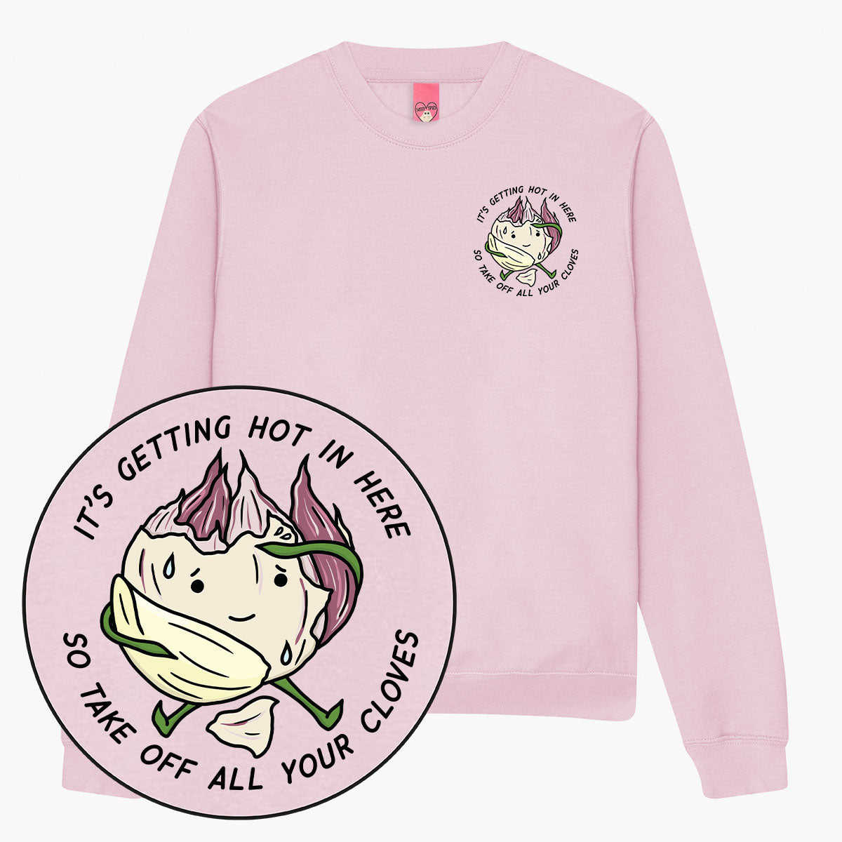 It's Getting Hot Sweatshirt (Unisex)-Printed Clothing, Printed Sweatshirt, JH030-Sassy Spud