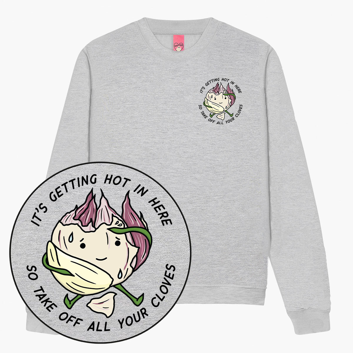 It's Getting Hot Sweatshirt (Unisex)-Printed Clothing, Printed Sweatshirt, JH030-Sassy Spud