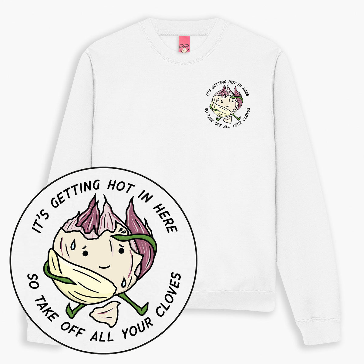 It's Getting Hot Sweatshirt (Unisex)-Printed Clothing, Printed Sweatshirt, JH030-Sassy Spud