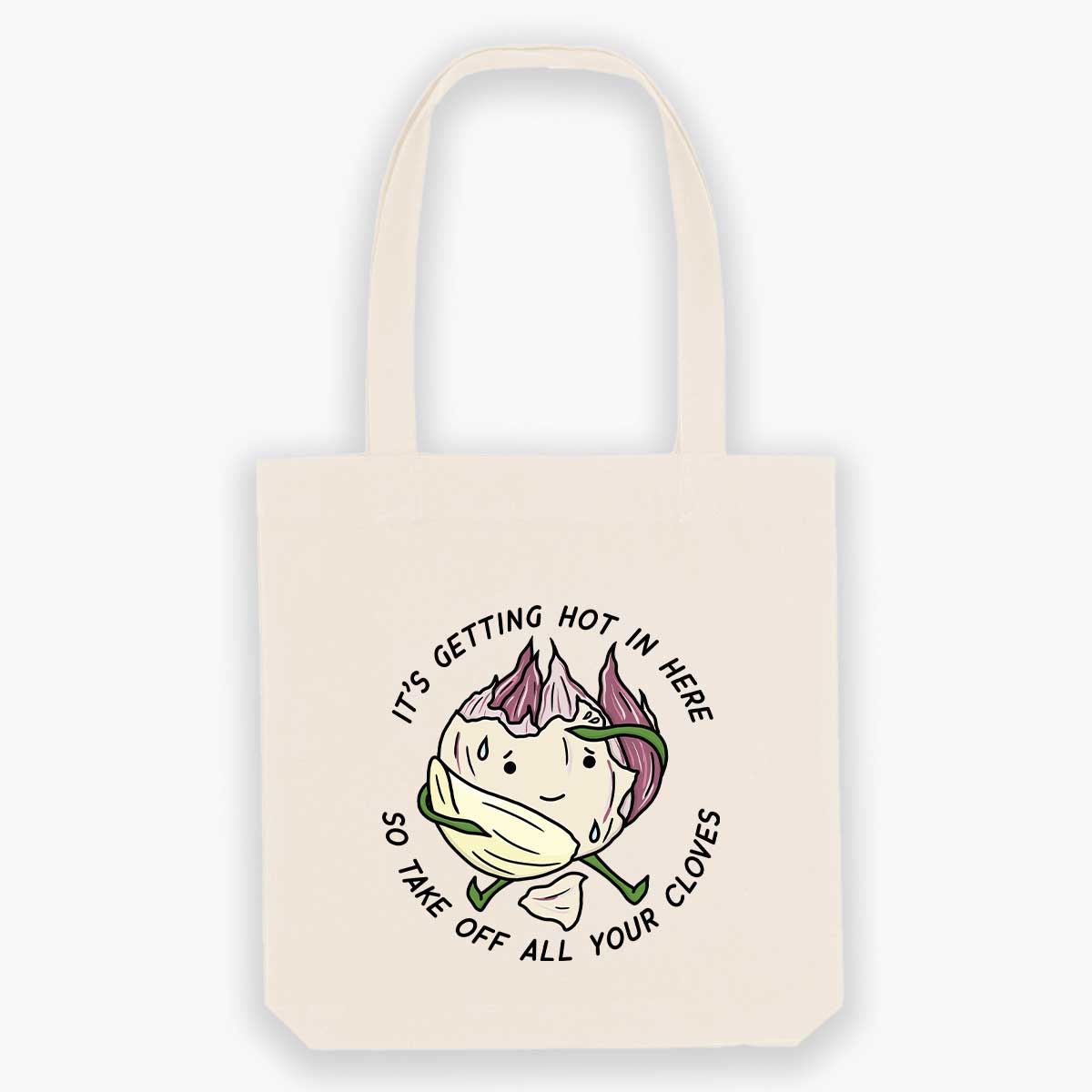 It's Getting Hot Tote Bag-Sassy Accessories, Sassy Gifts, Sassy Tote Bag, STAU760-Sassy Spud