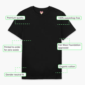 Love Me Worm T-Shirt (Unisex)-Printed Clothing, Printed T Shirt, EP01-Sassy Spud
