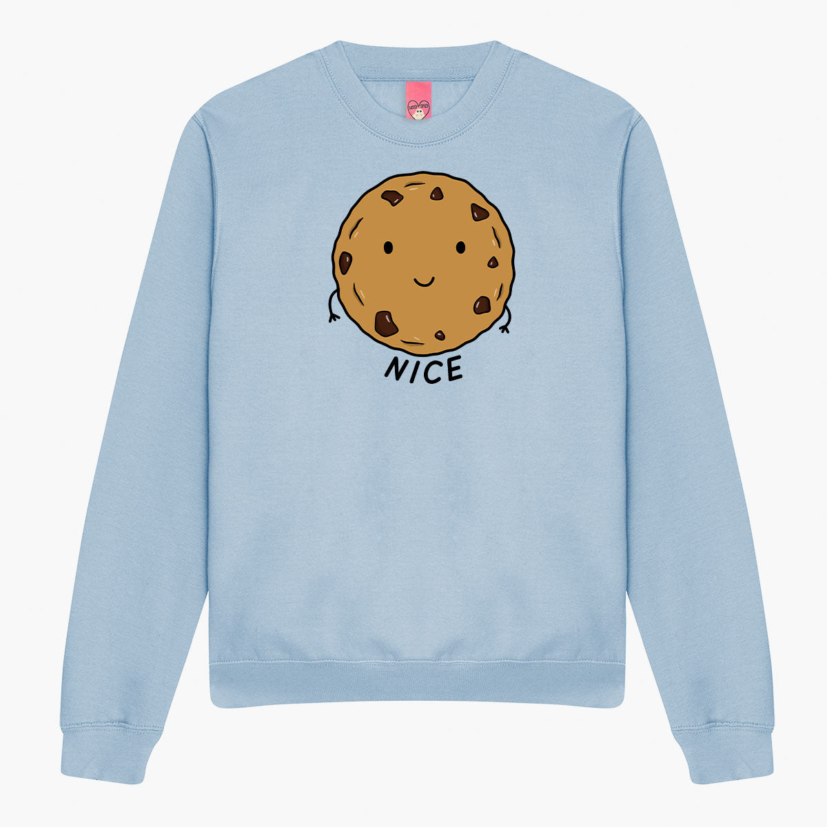 Nice Cookie Christmas Jumper (Unisex)-Printed Clothing, Printed Sweatshirt, JH030-Sassy Spud