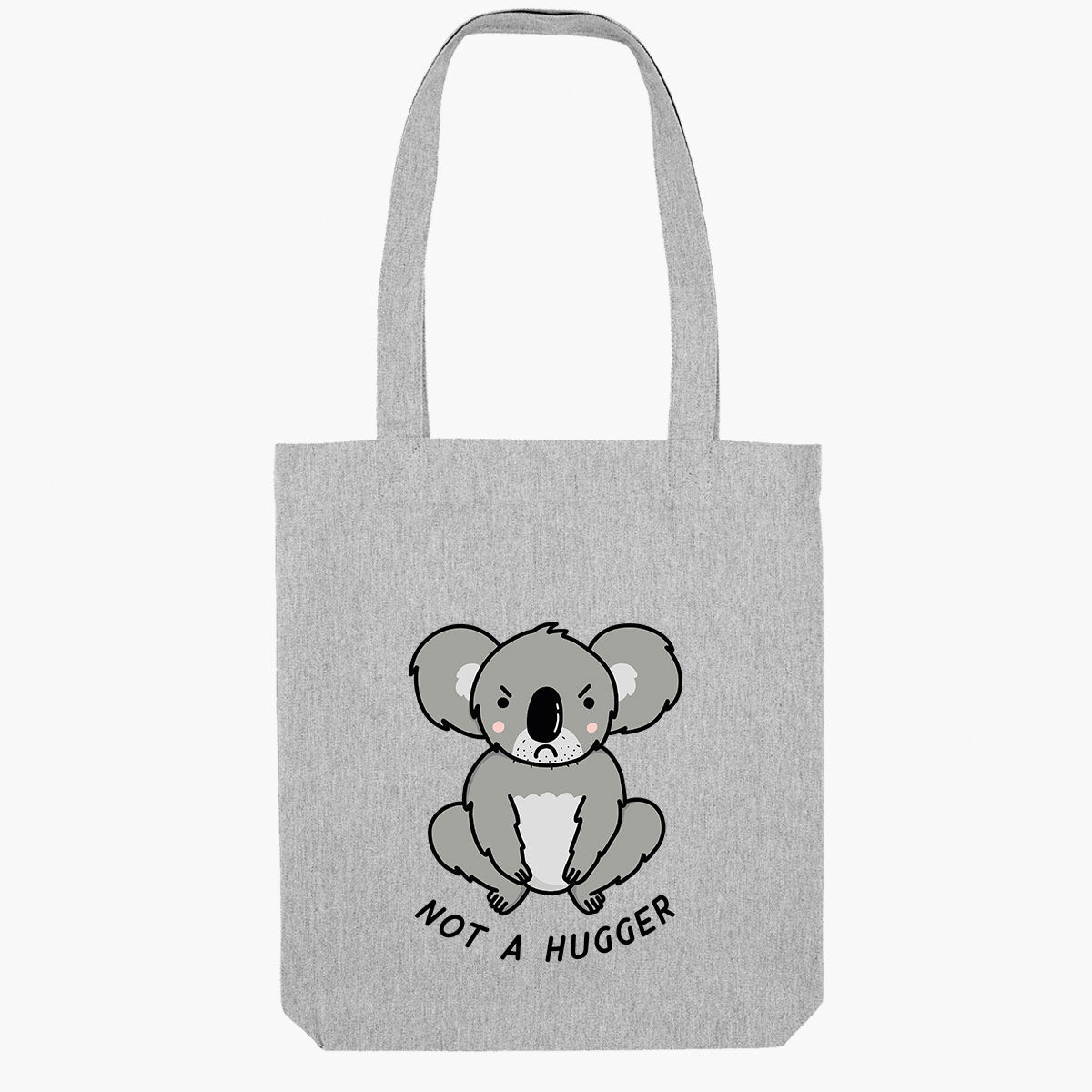 Not A Hugger Tote Bag-Sassy Accessories, Sassy Gifts, Sassy Tote Bag, STAU760-Sassy Spud