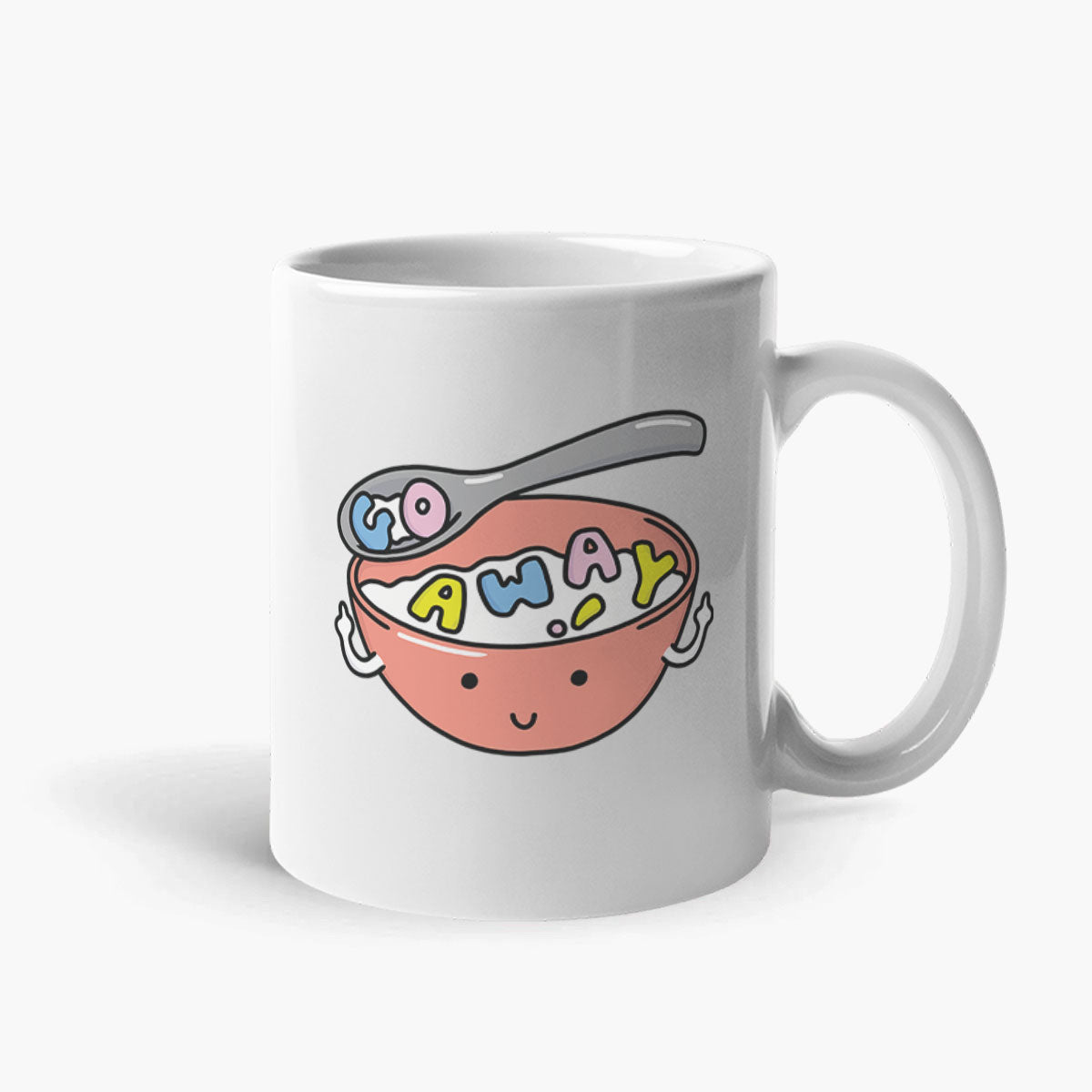 Not A Morning Person Coffee Mug-Funny Gift, Funny Coffee Mug, 11oz White Ceramic-Sassy Spud