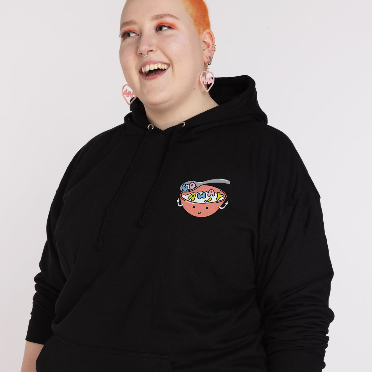 Not A Morning Person Hoodie (Unisex)-Printed Clothing, Printed Hoodie, JH001-Sassy Spud