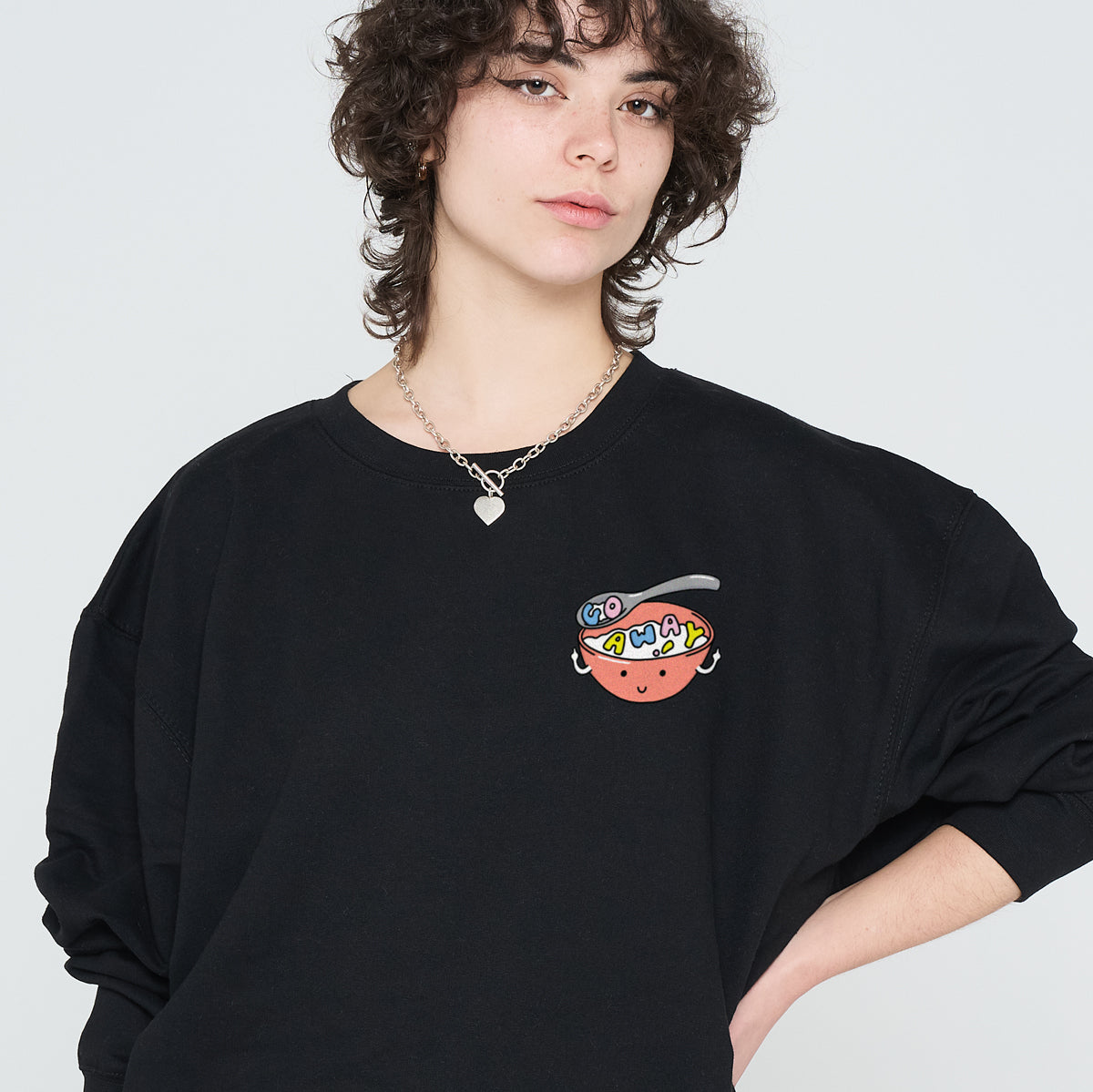 Not A Morning Person Sweatshirt (Unisex)-Printed Clothing, Printed Sweatshirt, JH030-Sassy Spud