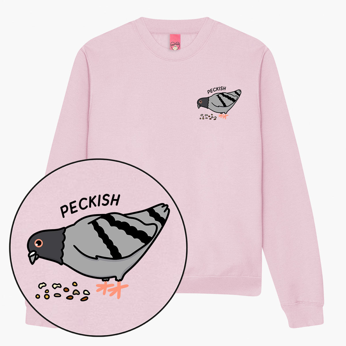 Peckish Sweatshirt (Unisex)-Printed Clothing, Printed Sweatshirt, JH030-Sassy Spud