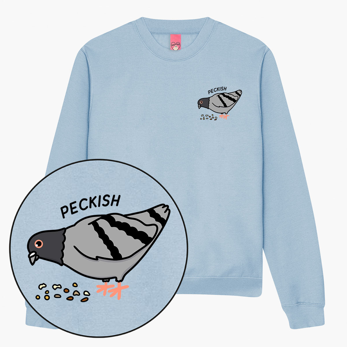 Peckish Sweatshirt (Unisex)-Printed Clothing, Printed Sweatshirt, JH030-Sassy Spud