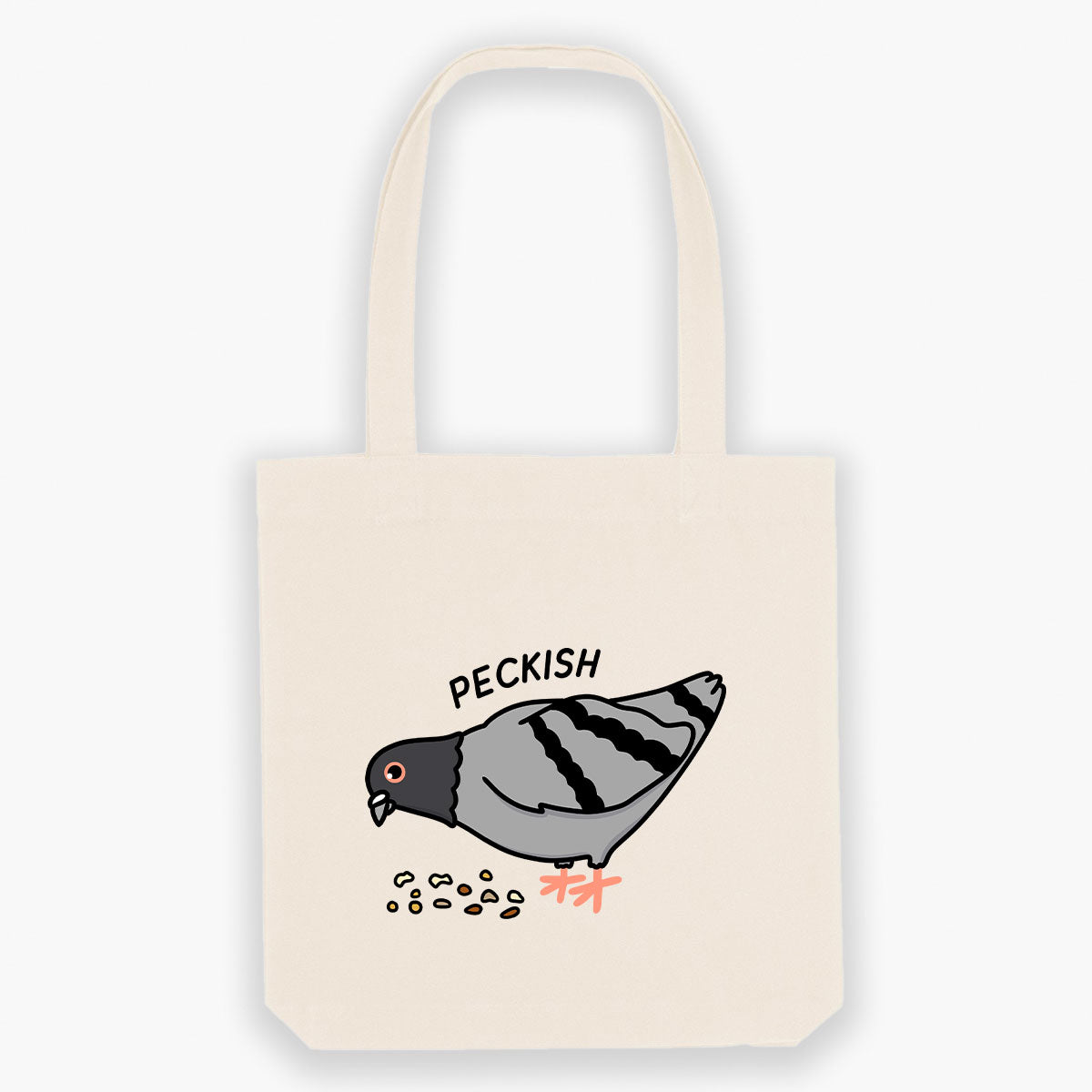 Peckish Tote Bag-Sassy Accessories, Sassy Gifts, Sassy Tote Bag, STAU760-Sassy Spud