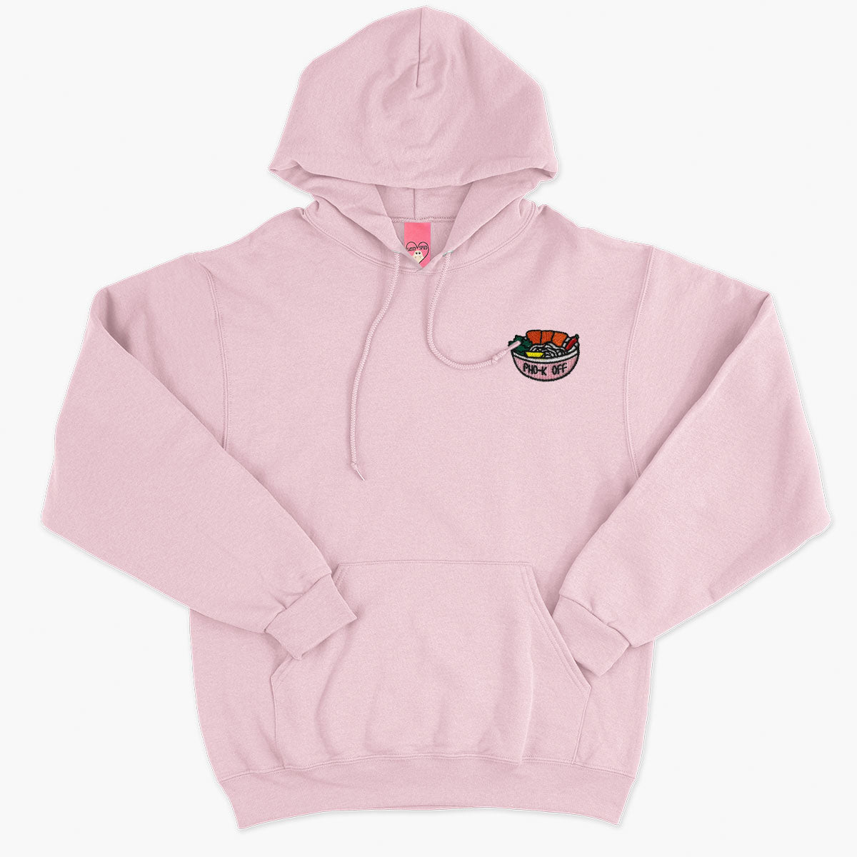 Pho-k Off Embroidered Hoodie (Unisex)-Embroidered Clothing, Embroidered Hoodie, JH001-Sassy Spud