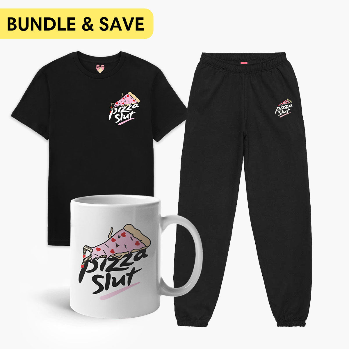 Pizza Slut Bundle-Sassy Apparel, Sassy Accessories, Sassy Gift, Sassy Bundle-Sassy Spud