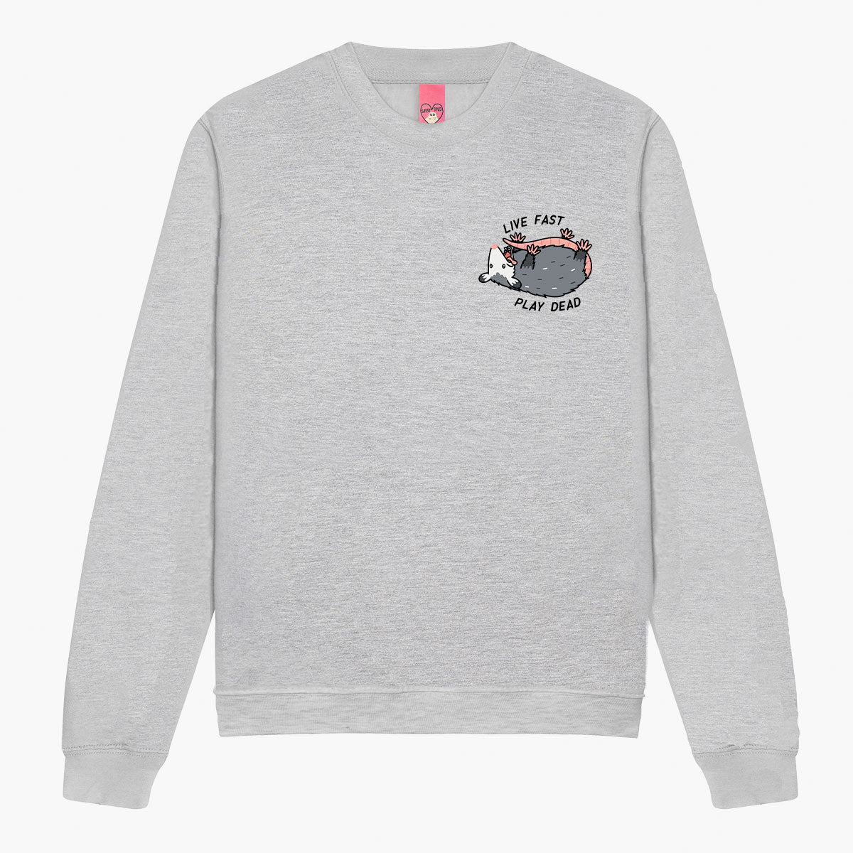Play Dead Possum Sweatshirt (Unisex)-Printed Clothing, Printed Sweatshirt, JH030-Sassy Spud