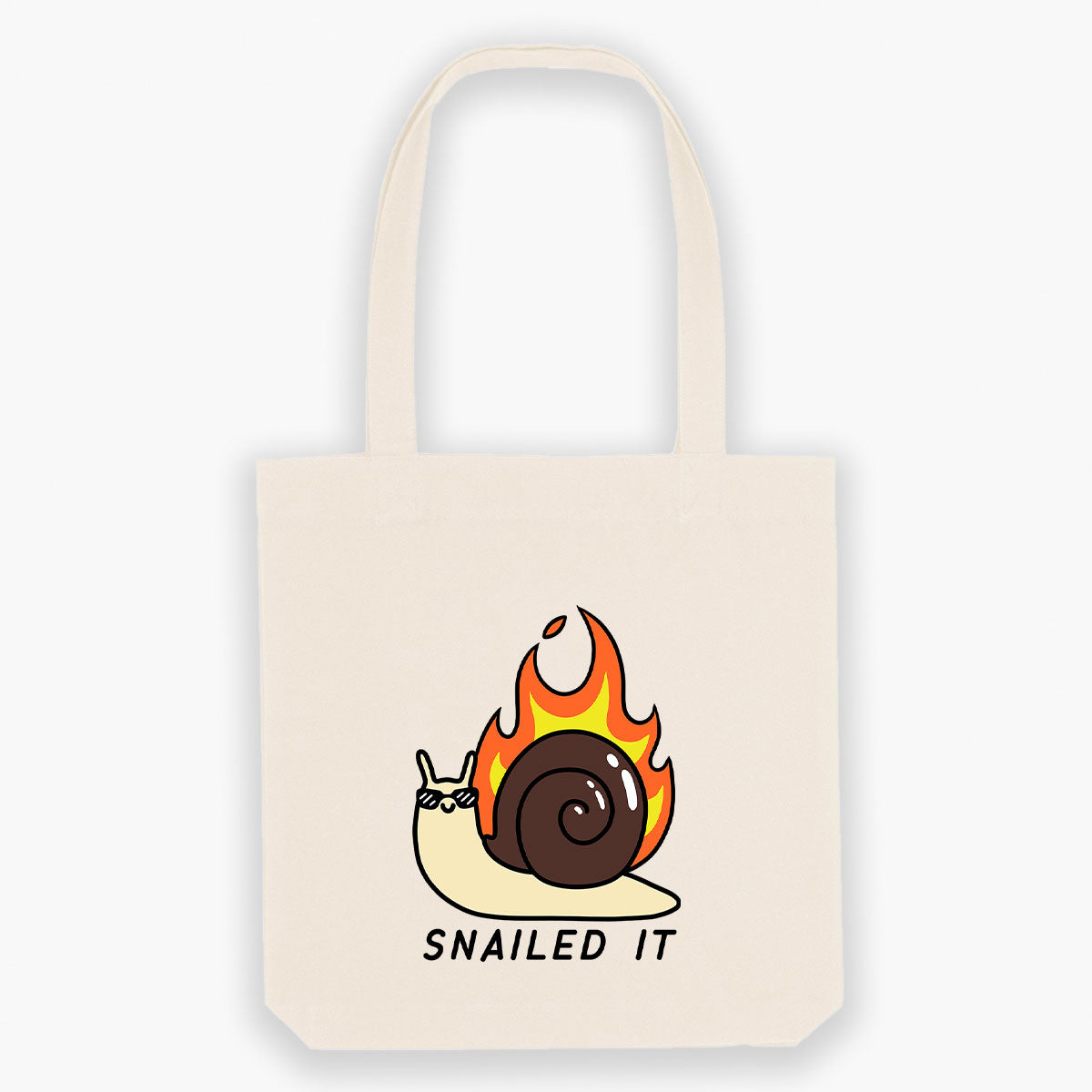 Snailed It Tote Bag-Sassy Accessories, Sassy Gifts, Sassy Tote Bag, STAU760-Sassy Spud