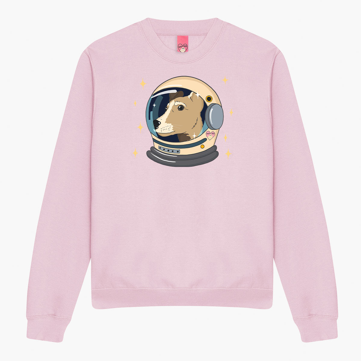 Space Dog Sweatshirt (Unisex)-Printed Clothing, Printed Sweatshirt, JH030-Sassy Spud
