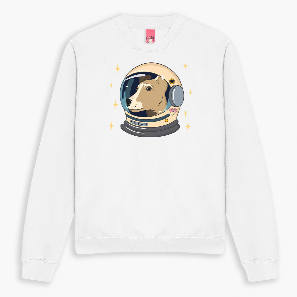 Space Dog Sweatshirt (Unisex)-Printed Clothing, Printed Sweatshirt, JH030-Sassy Spud