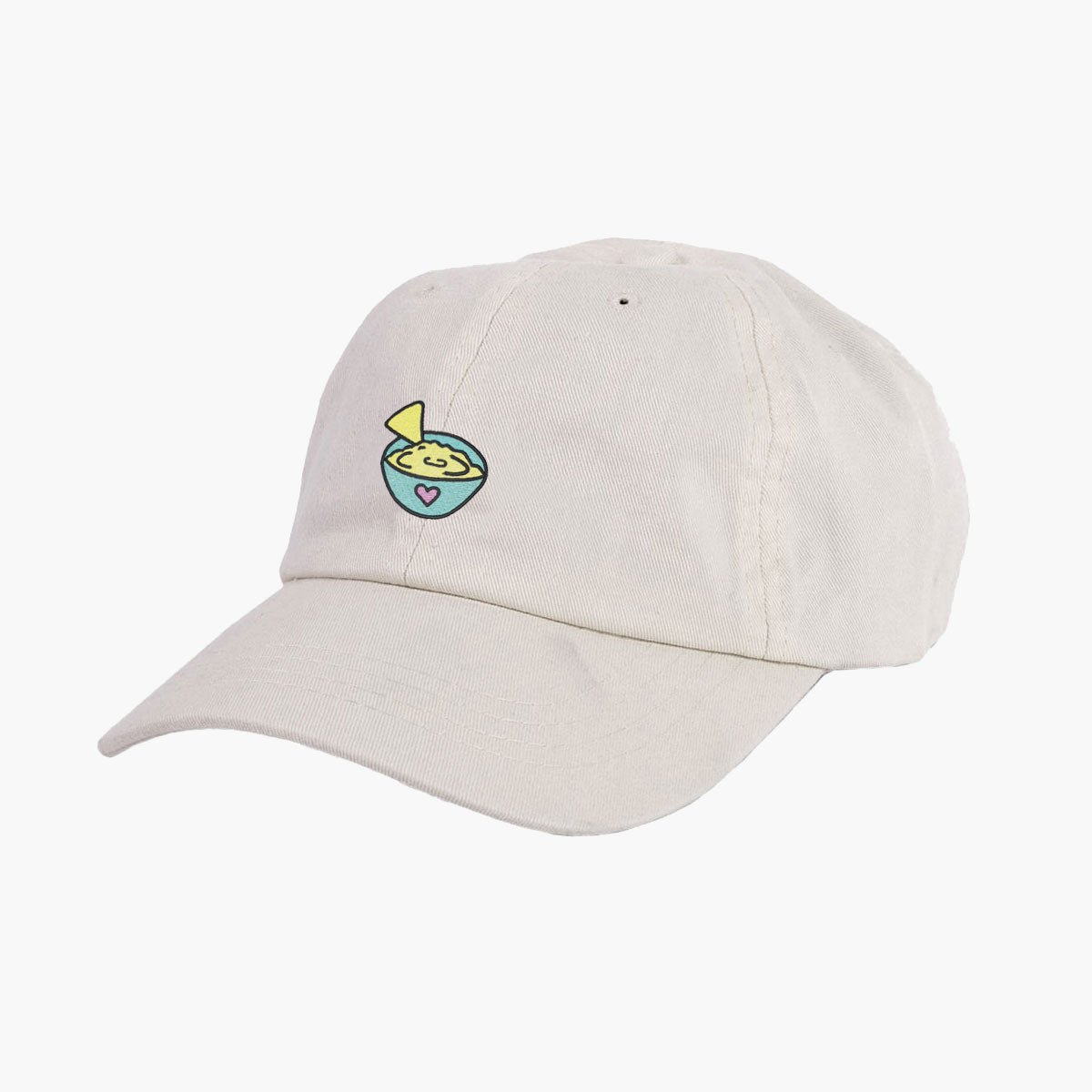 Spread Hummus Not Hate Embroidered Mom Cap-Embroidered Clothing, Embroidered Beanie, BB45-Sassy Spud