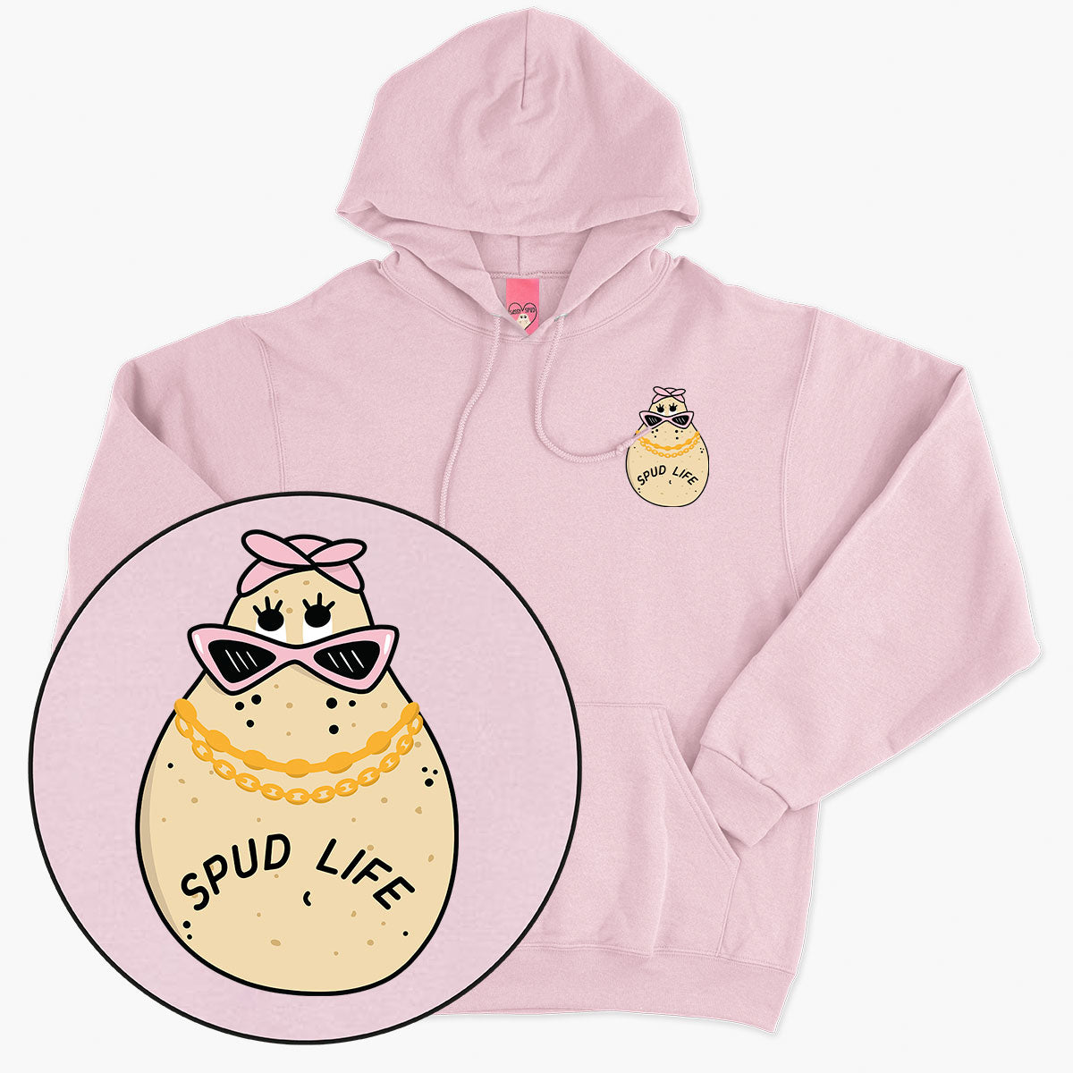 Spud Life Hoodie (Unisex)-Printed Clothing, Printed Hoodie, JH001-Sassy Spud