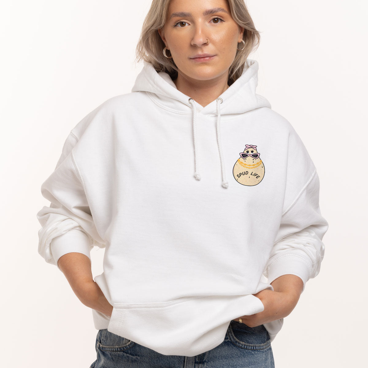 Spud Life Hoodie (Unisex)-Printed Clothing, Printed Hoodie, JH001-Sassy Spud