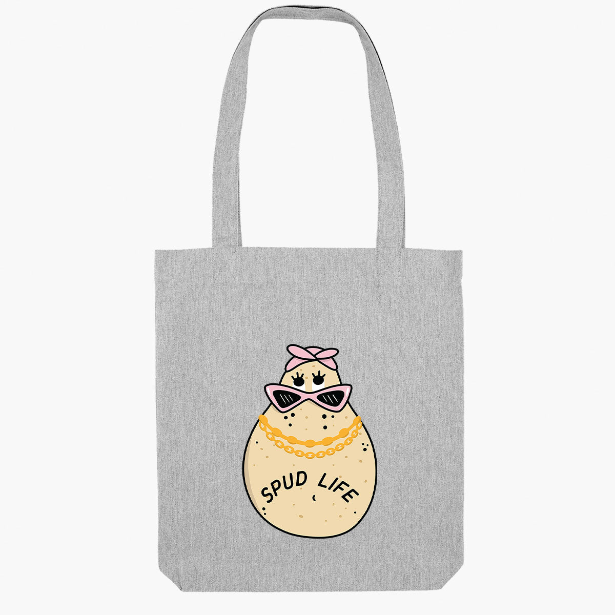 Spud Life Tote Bag-Sassy Accessories, Sassy Gifts, Sassy Tote Bag, STAU760-Sassy Spud