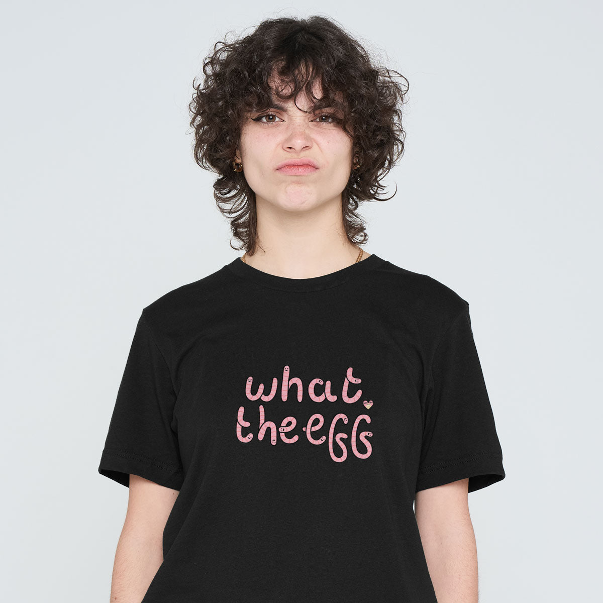 What The Eff Rude Worms T-Shirt (Unisex)-Printed Clothing, Printed T Shirt, EP01-Sassy Spud