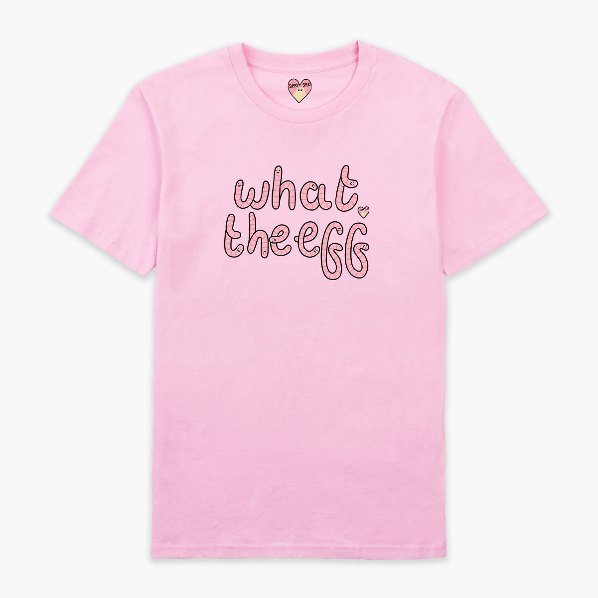 What The Eff Rude Worms T-Shirt (Unisex)-Printed Clothing, Printed T Shirt, EP01-Sassy Spud