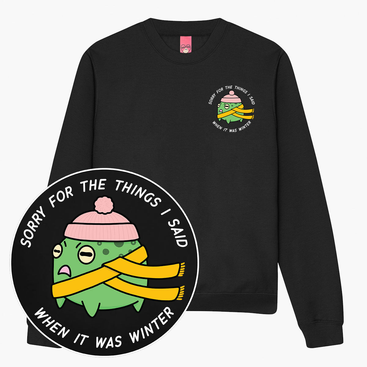 Winter Woes Sweatshirt (Unisex)-Printed Clothing, Printed Sweatshirt, JH030-Sassy Spud