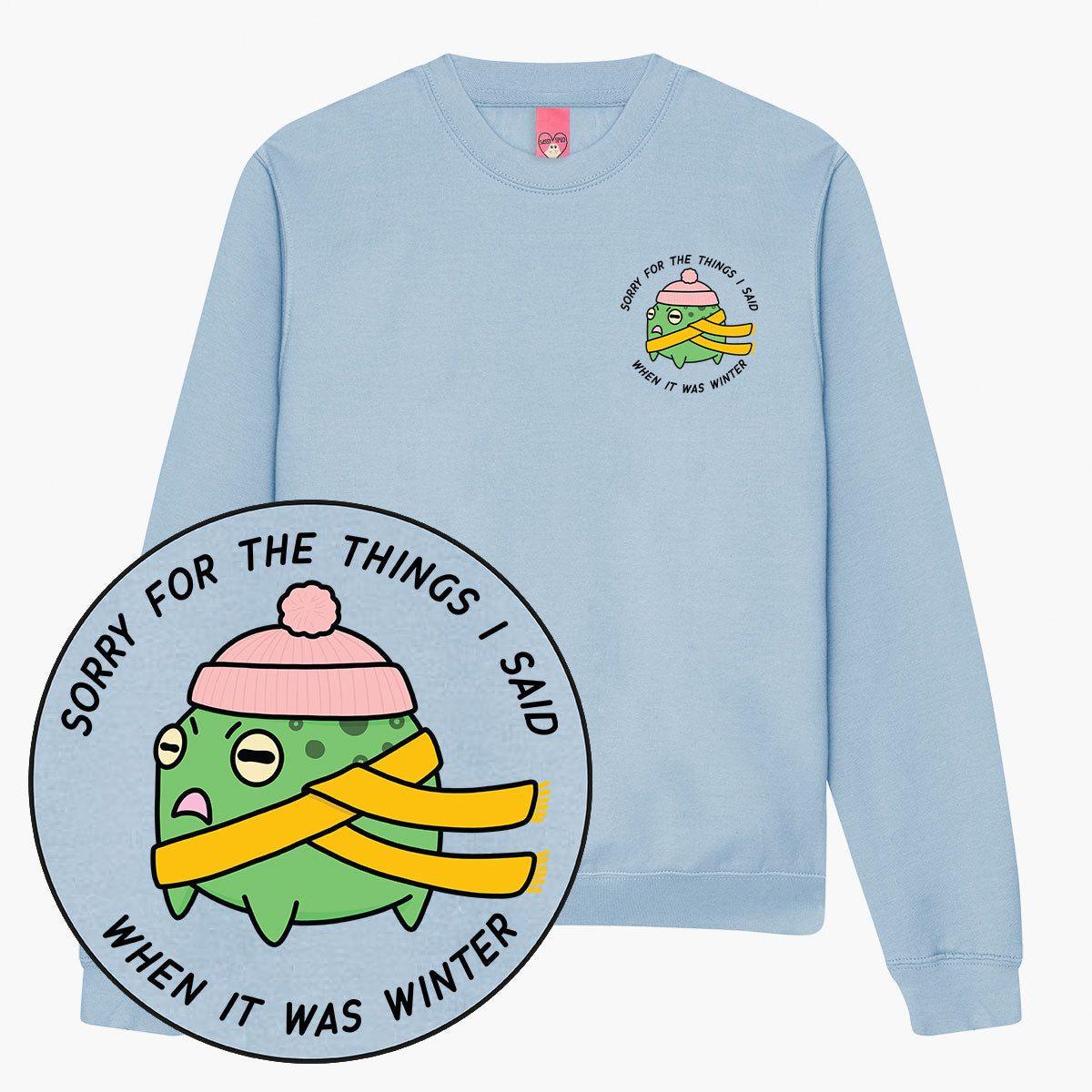 Winter Woes Sweatshirt (Unisex)-Printed Clothing, Printed Sweatshirt, JH030-Sassy Spud