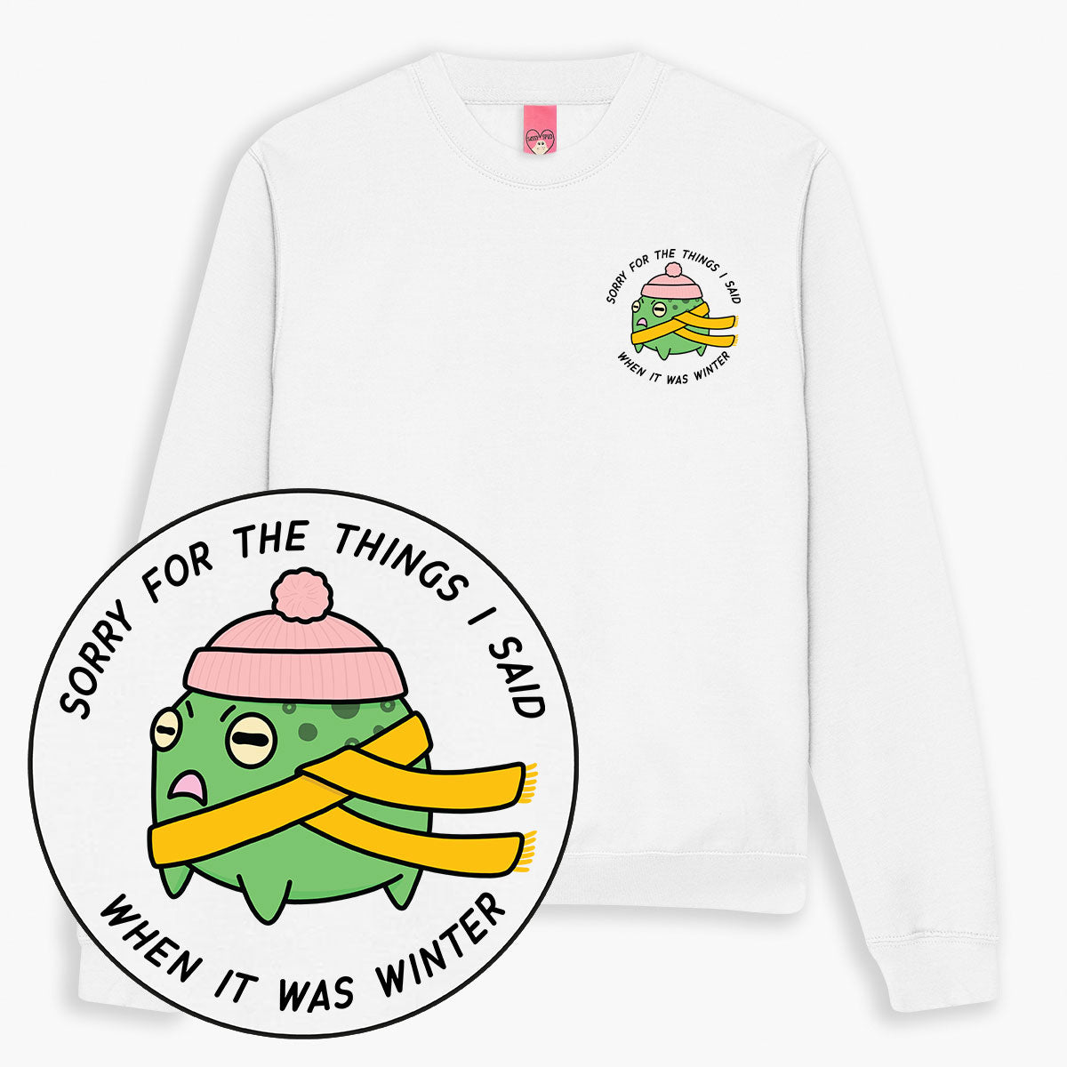 Winter Woes Sweatshirt (Unisex)-Printed Clothing, Printed Sweatshirt, JH030-Sassy Spud