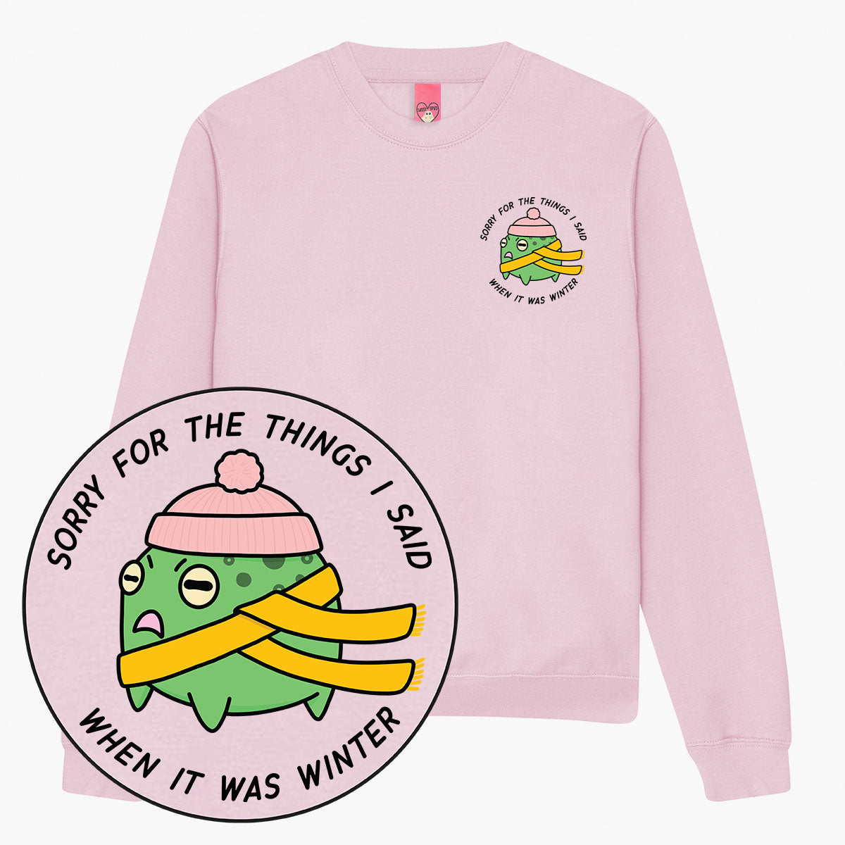 Winter Woes Sweatshirt (Unisex)-Printed Clothing, Printed Sweatshirt, JH030-Sassy Spud