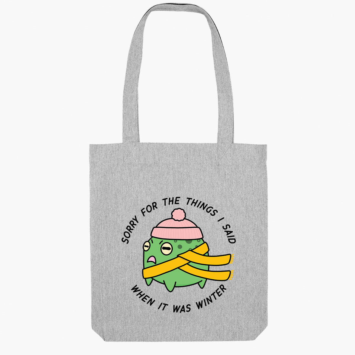 Winter Woes Tote Bag-Sassy Accessories, Sassy Gifts, Sassy Tote Bag, STAU760-Sassy Spud