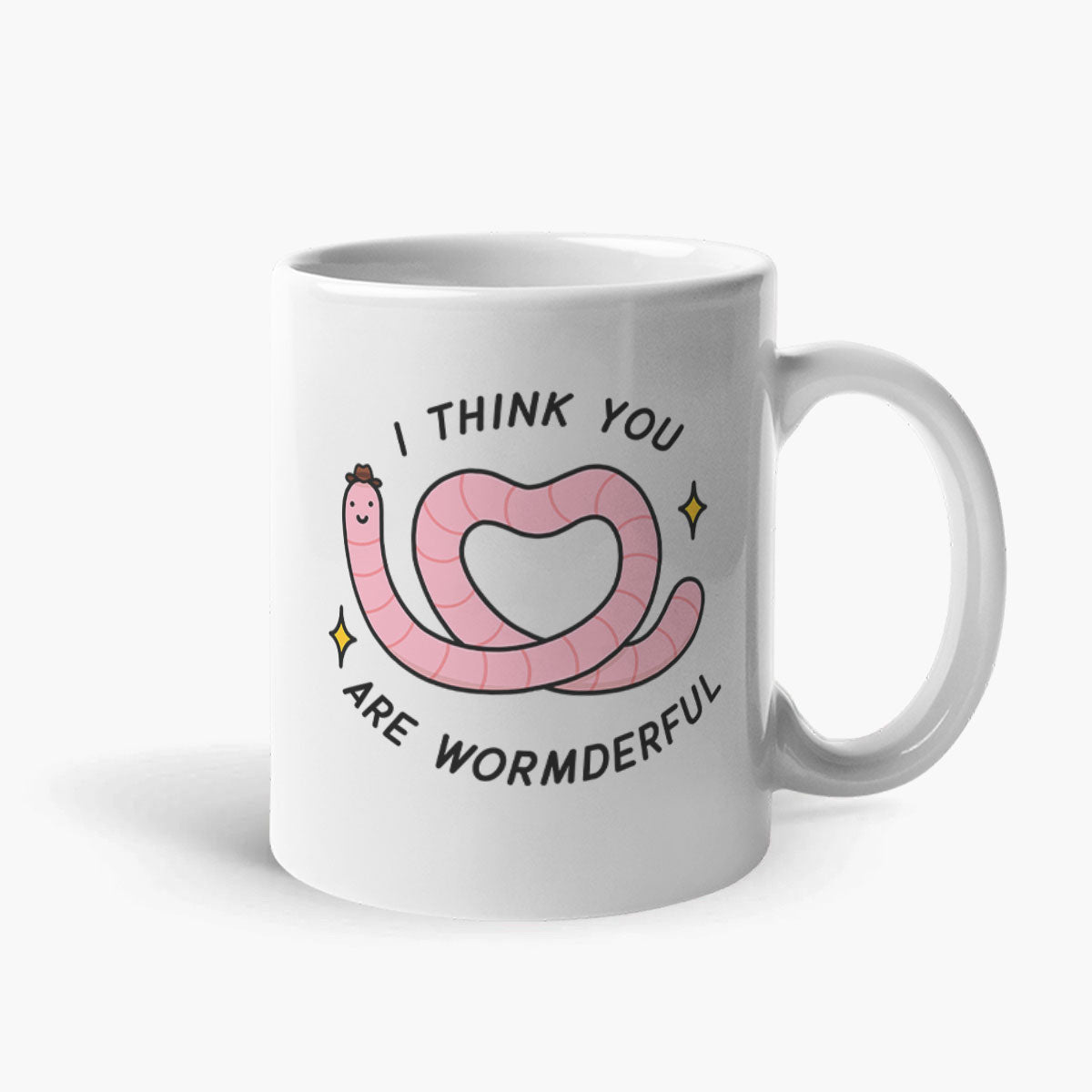 Wormderful Coffee Mug-Funny Gift, Funny Coffee Mug, 11oz White Ceramic-Sassy Spud