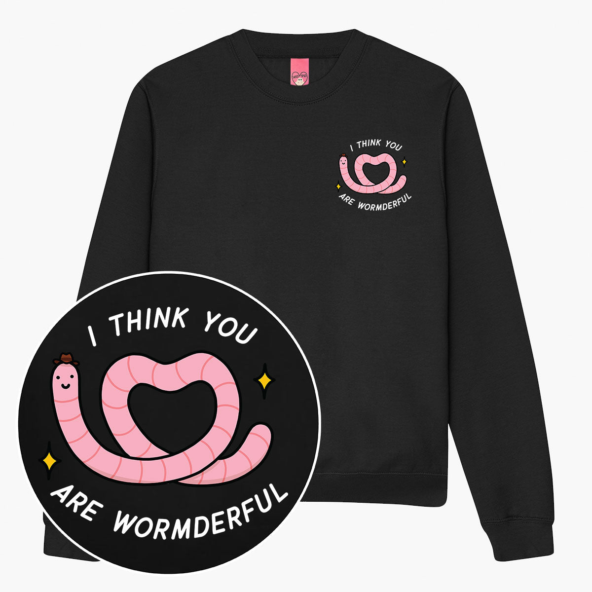 Wormderful Sweatshirt (Unisex)-Printed Clothing, Printed Sweatshirt, JH030-Sassy Spud