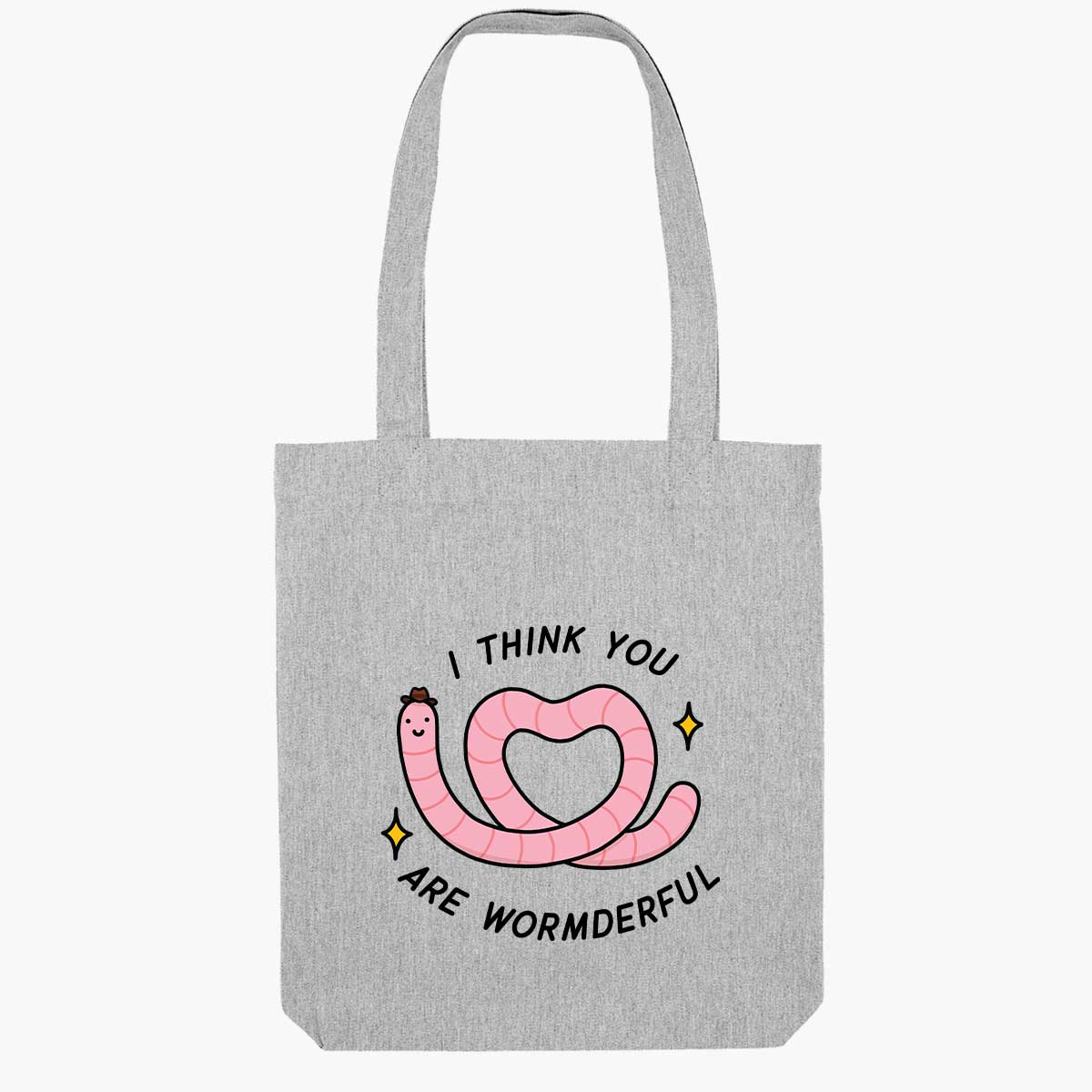 Wormderful Tote Bag-Sassy Accessories, Sassy Gifts, Sassy Tote Bag, STAU760-Sassy Spud