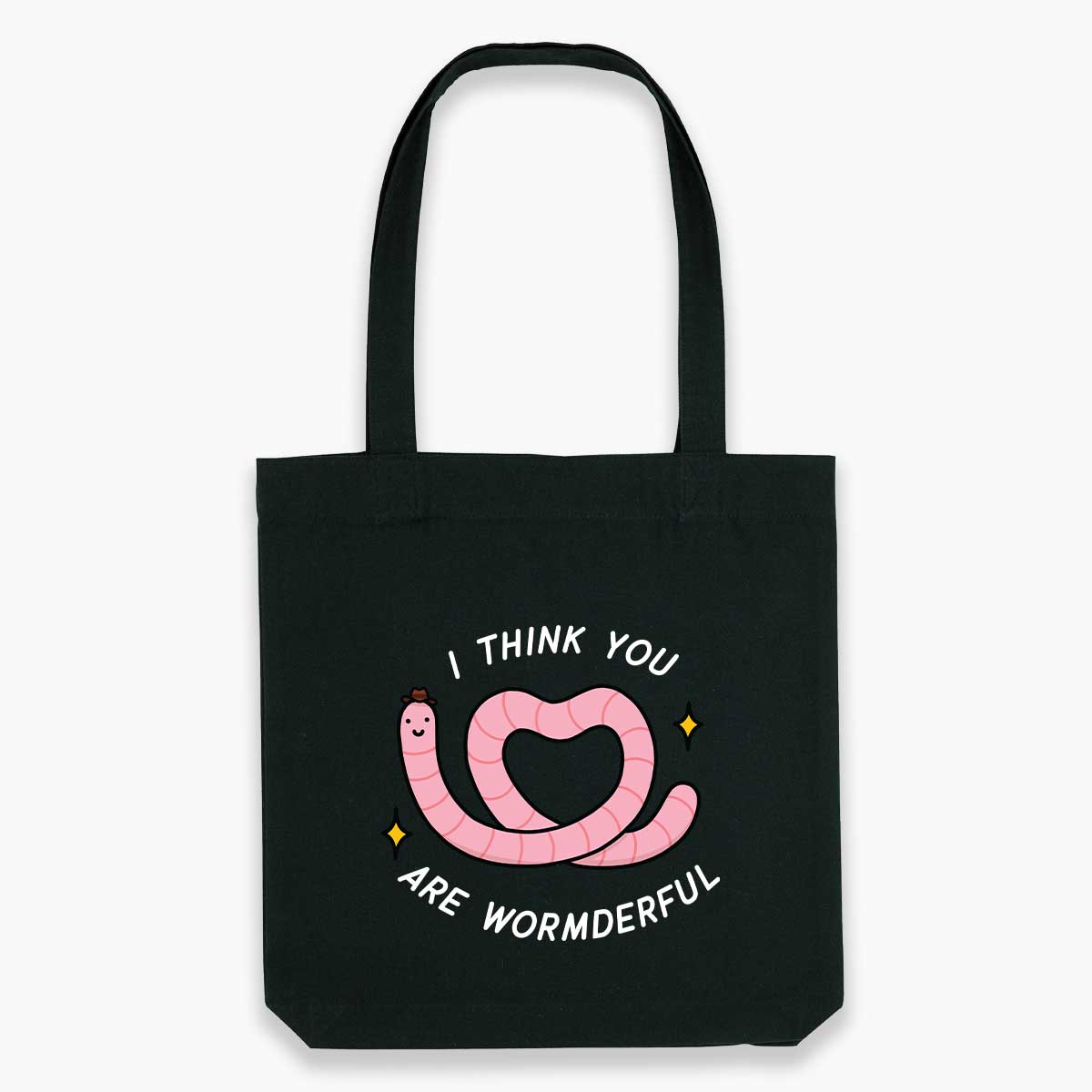 Wormderful Tote Bag-Sassy Accessories, Sassy Gifts, Sassy Tote Bag, STAU760-Sassy Spud