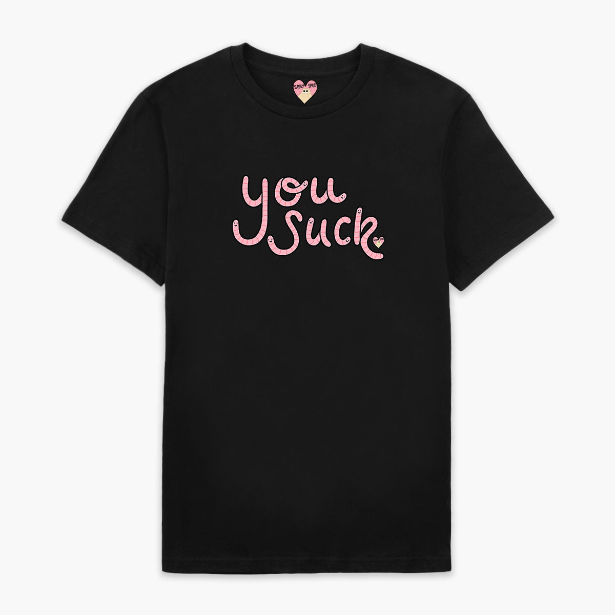 You Suck Rude Worms T-Shirt (Unisex)-Printed Clothing, Printed T Shirt, EP01-Sassy Spud