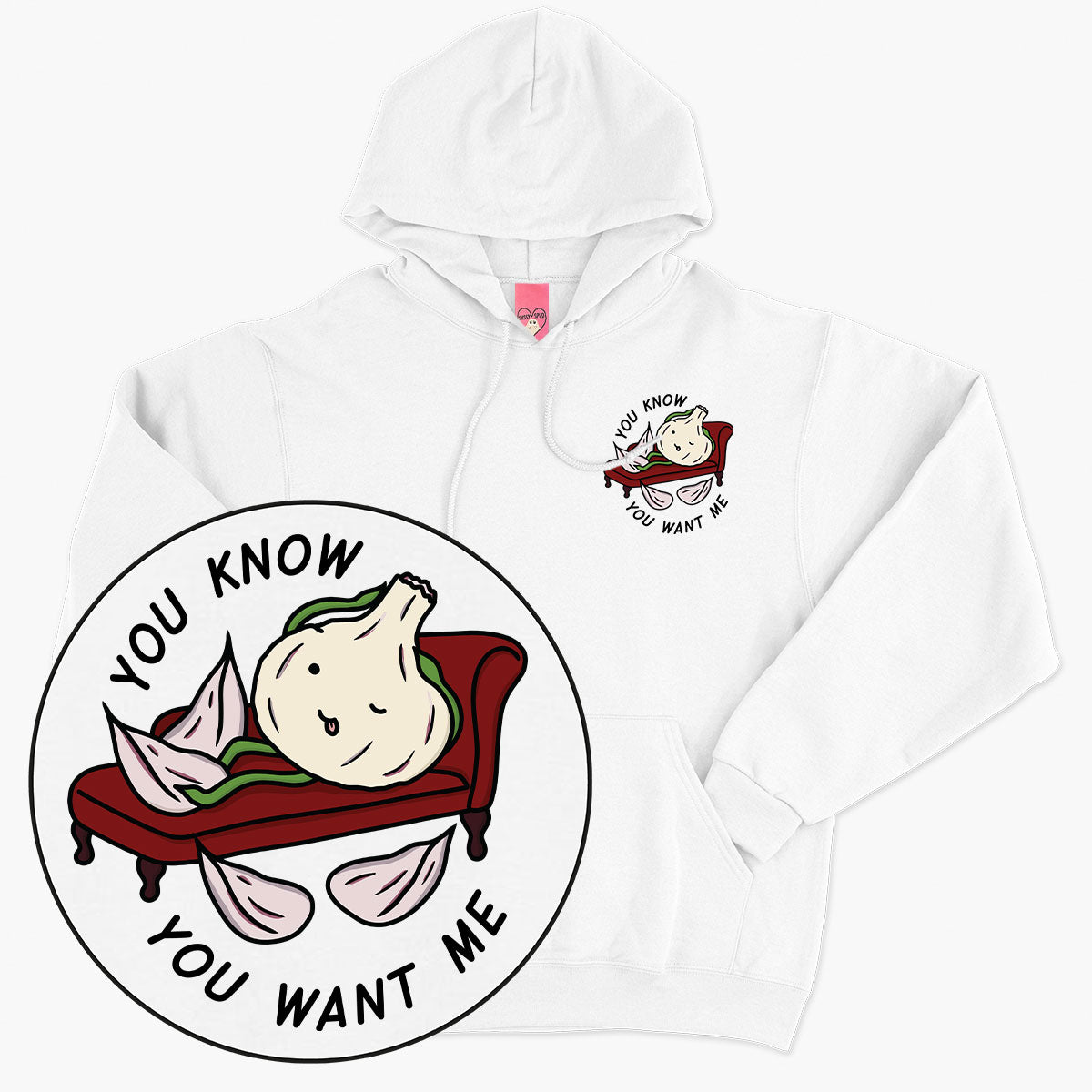 You Want Me Hoodie (Unisex)-Printed Clothing, Printed Hoodie, JH001-Sassy Spud
