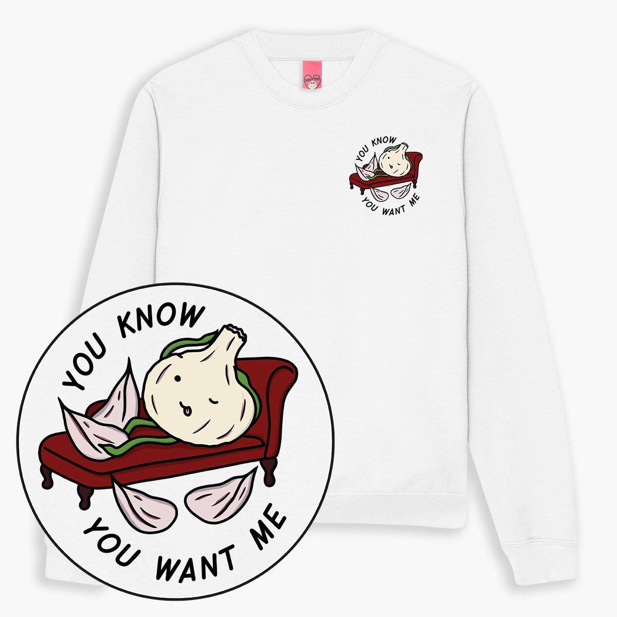 You Want Me Sweatshirt (Unisex)-Printed Clothing, Printed Sweatshirt, JH030-Sassy Spud