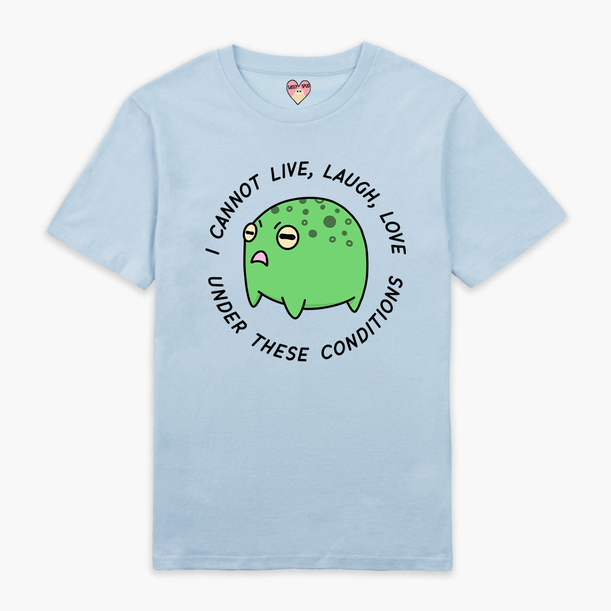 Angry Frog Full Print T-Shirt (Unisex)-Printed Clothing, Printed T Shirt, EP01-Sassy Spud