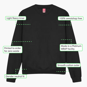 Attention Span Sweatshirt (Unisex)-Printed Clothing, Printed Sweatshirt, JH030-Sassy Spud