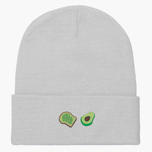 Afbeelding laden in Galerijviewer, Avocado Toast Embroidered Beanie-Embroidered Clothing, Embroidered Beanie, BB45-Sassy Spud