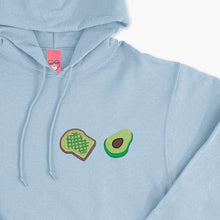Load image into Gallery viewer, Avocado Toast Embroidered Hoodie (Unisex)-Embroidered Clothing, Embroidered Hoodie, JH001-Sassy Spud