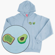 Laden Sie das Bild in den Galerie-Viewer, Avocado Toast Embroidered Hoodie (Unisex)-Embroidered Clothing, Embroidered Hoodie, JH001-Sassy Spud