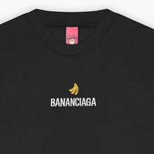 Laden Sie das Bild in den Galerie-Viewer, Bananciaga Embroidered Sweatshirt (Unisex)-Embroidered Clothing, Embroidered Sweatshirt, JH030-Sassy Spud