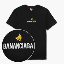Load image into Gallery viewer, Bananciaga Embroidered T-Shirt (Unisex)-Embroidered Clothing, Embroidered T Shirt, EP01-Sassy Spud
