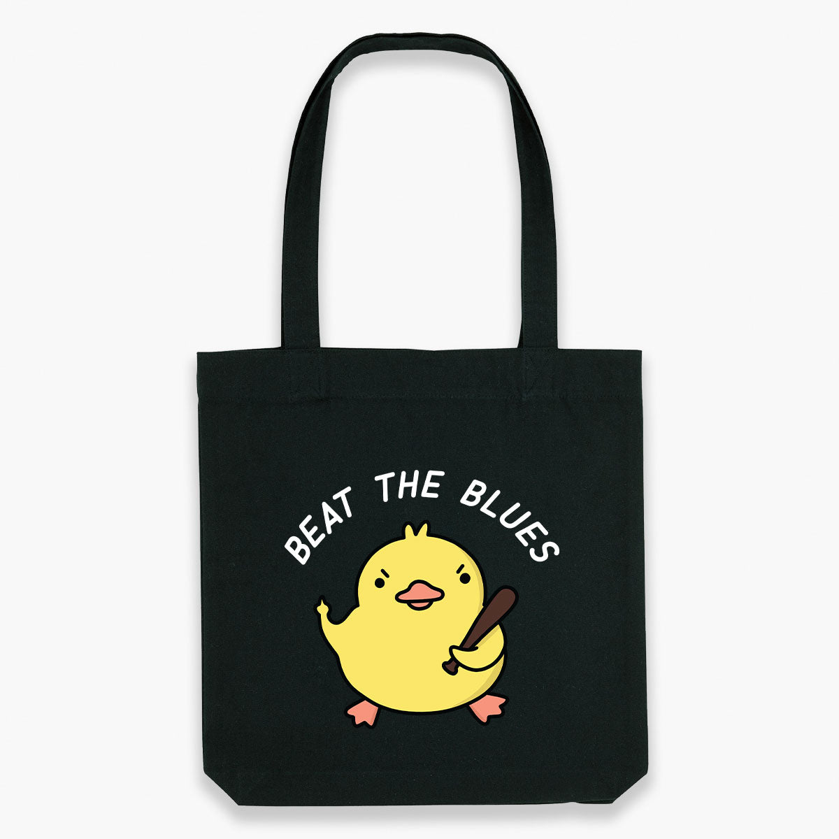 Beat The Blues Tote Bag-Sassy Accessories, Sassy Gifts, Sassy Tote Bag, STAU760-Sassy Spud