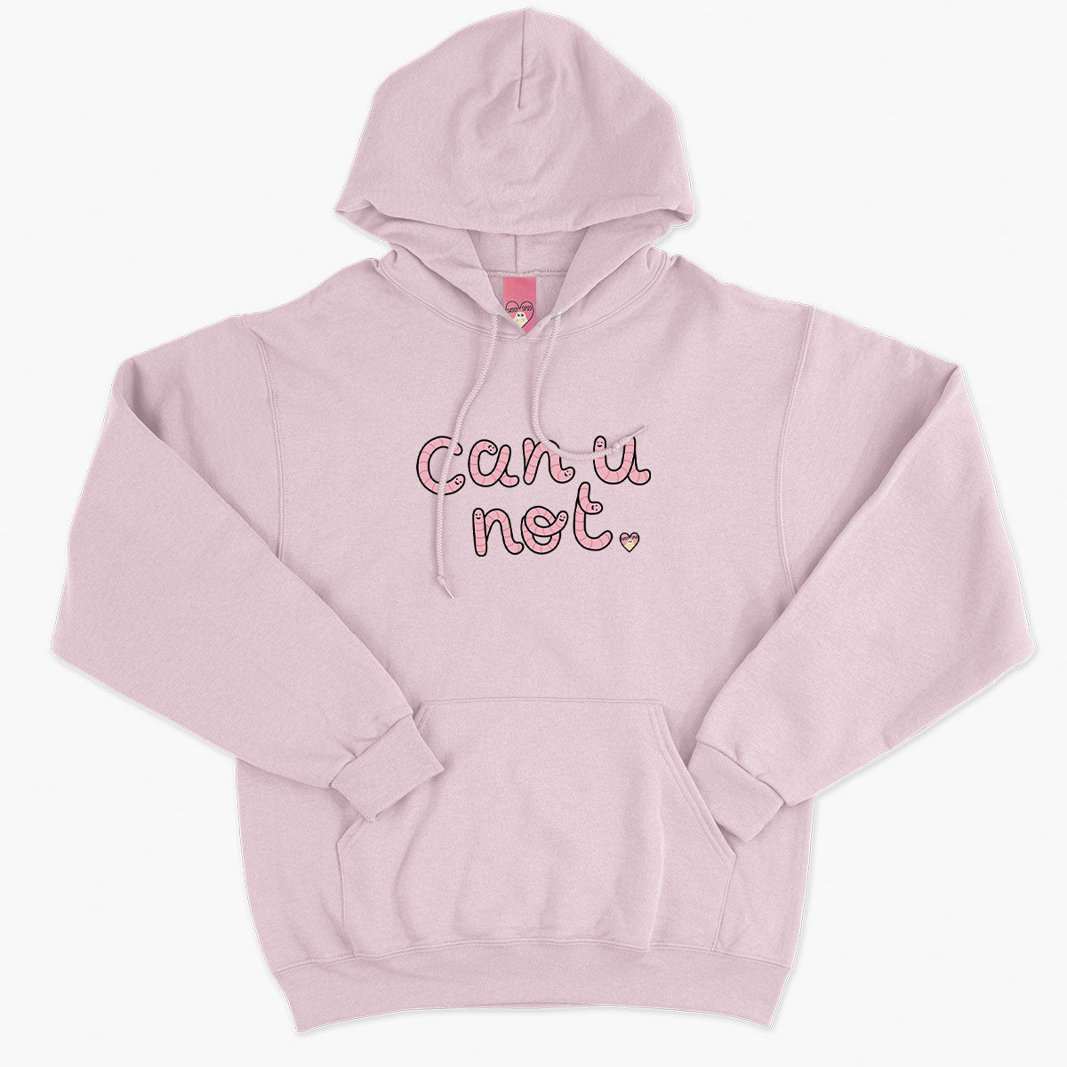 Can U Not Rude Worms Hoodie (Unisex)-Printed Clothing, Printed Hoodie, JH001-Sassy Spud