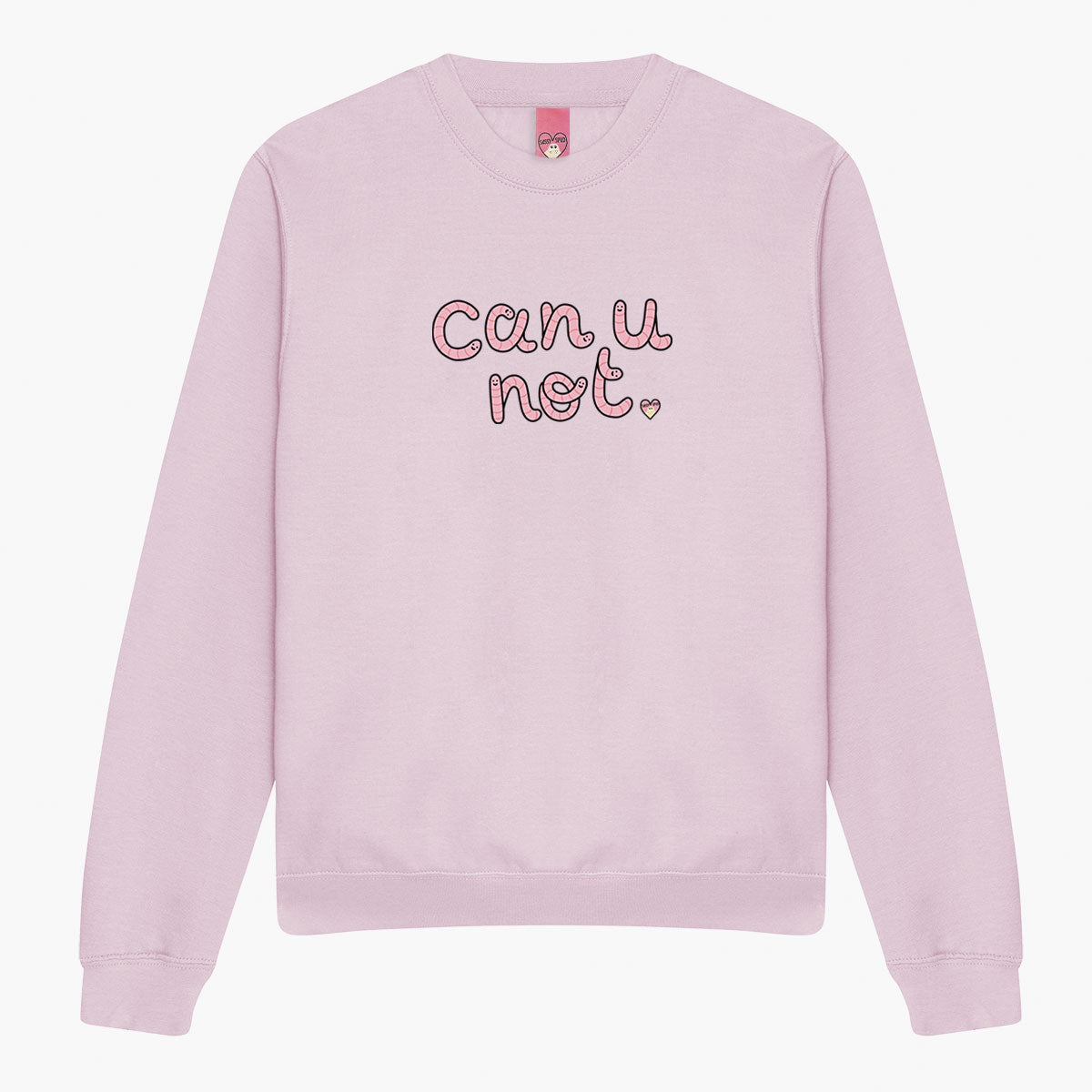 Can U Not Rude Worms Sweatshirt (Unisex)-Printed Clothing, Printed Sweatshirt, JH030-Sassy Spud