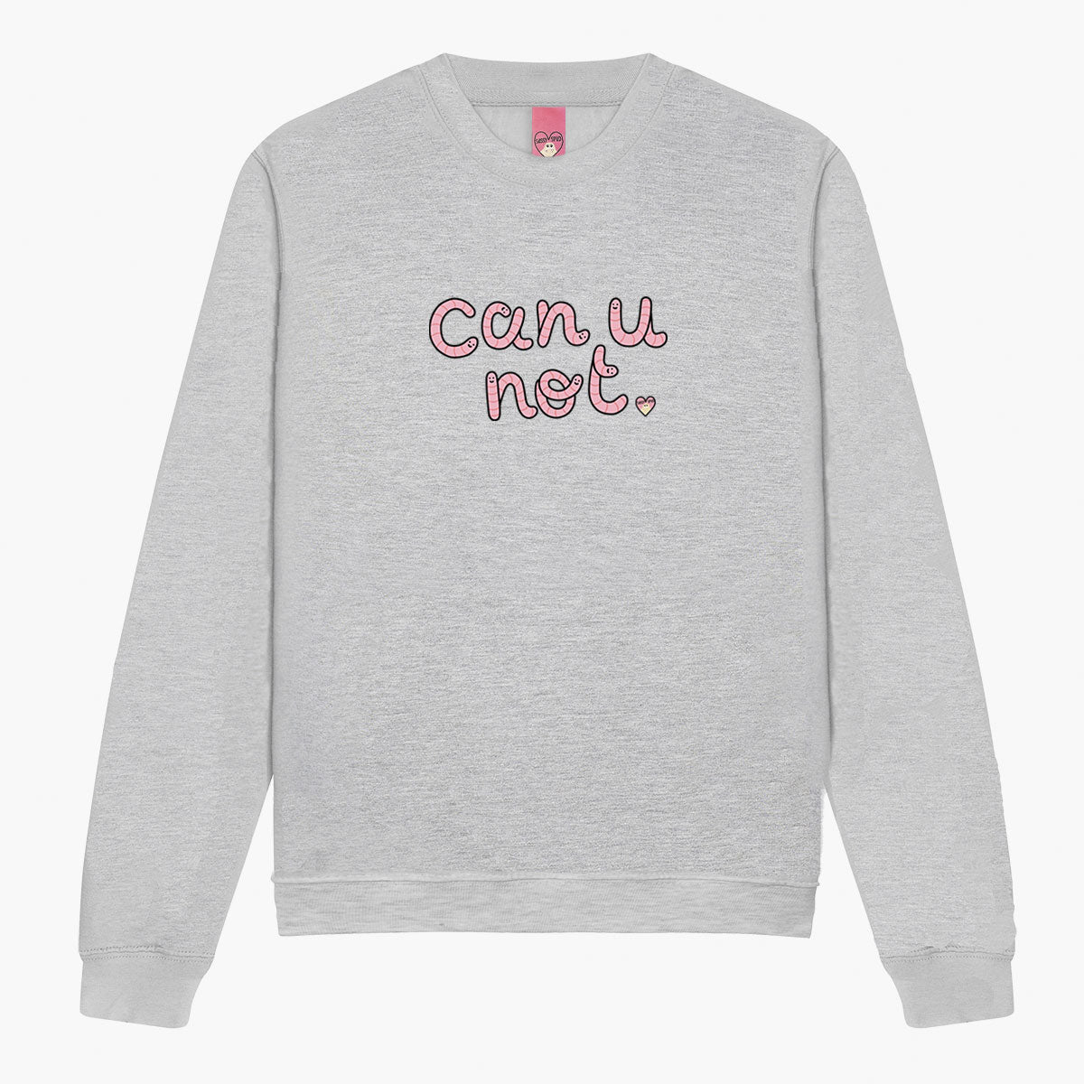 Can U Not Rude Worms Sweatshirt (Unisex)-Printed Clothing, Printed Sweatshirt, JH030-Sassy Spud