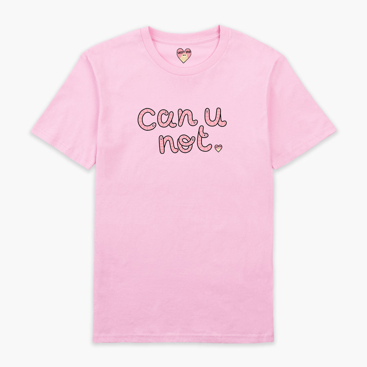 Can U Not Rude Worms T-Shirt (Unisex)-Printed Clothing, Printed T Shirt, EP01-Sassy Spud